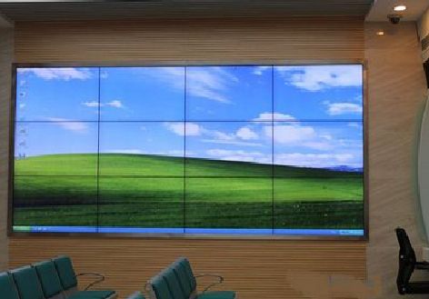 安仁液晶拼接屏的另类用法。